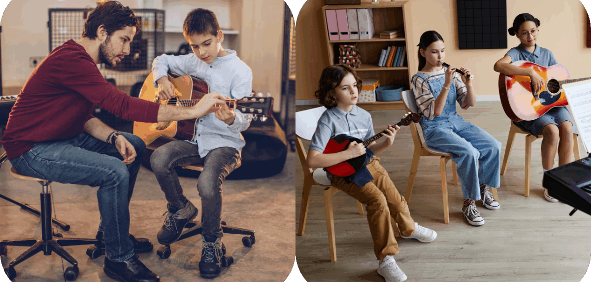 Comparison of private tutoring and group classes